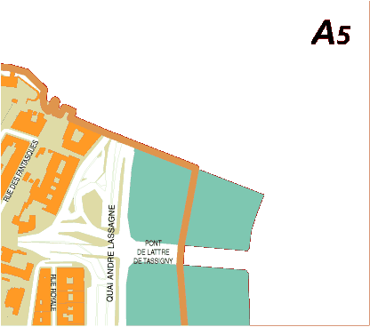 Le plan de Lyon, les Pentes de la Croix-Rousse